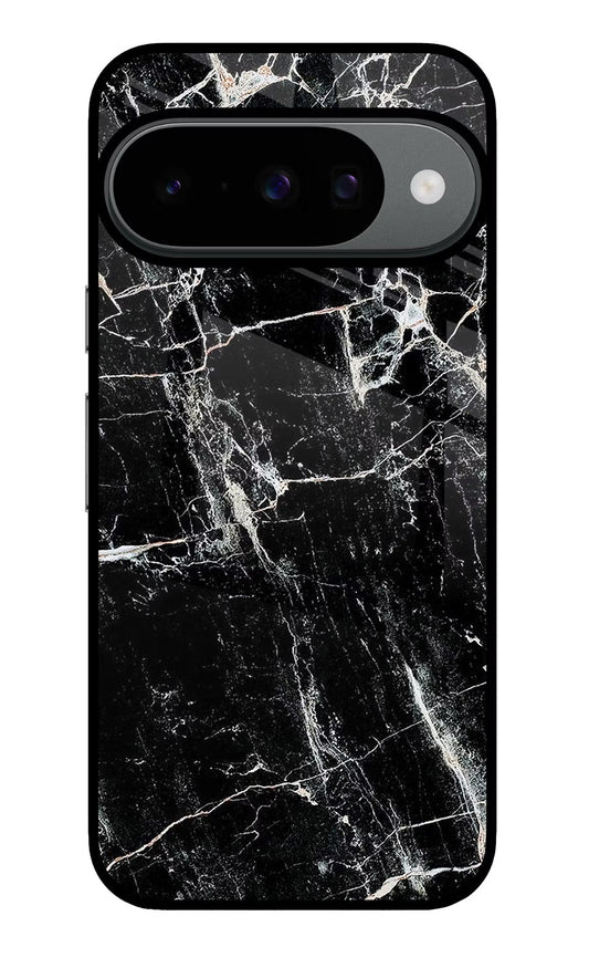 Black Marble Texture Google Pixel 10 Back Cover