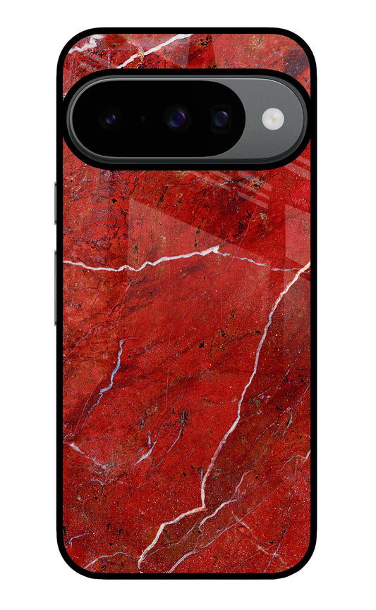 Red Marble Design Google Pixel 10 Back Cover