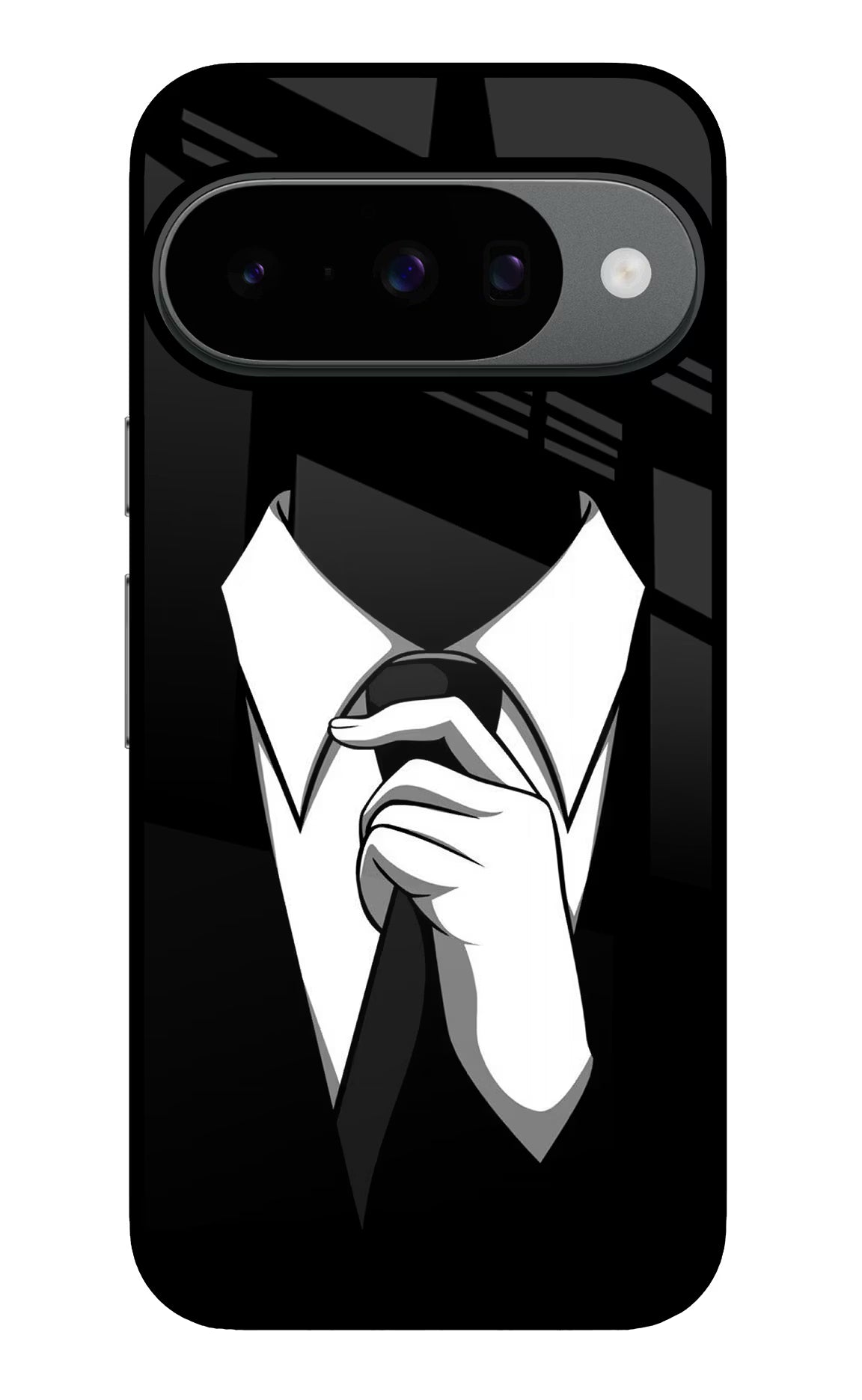 Black Tie Google Pixel 10 Back Cover