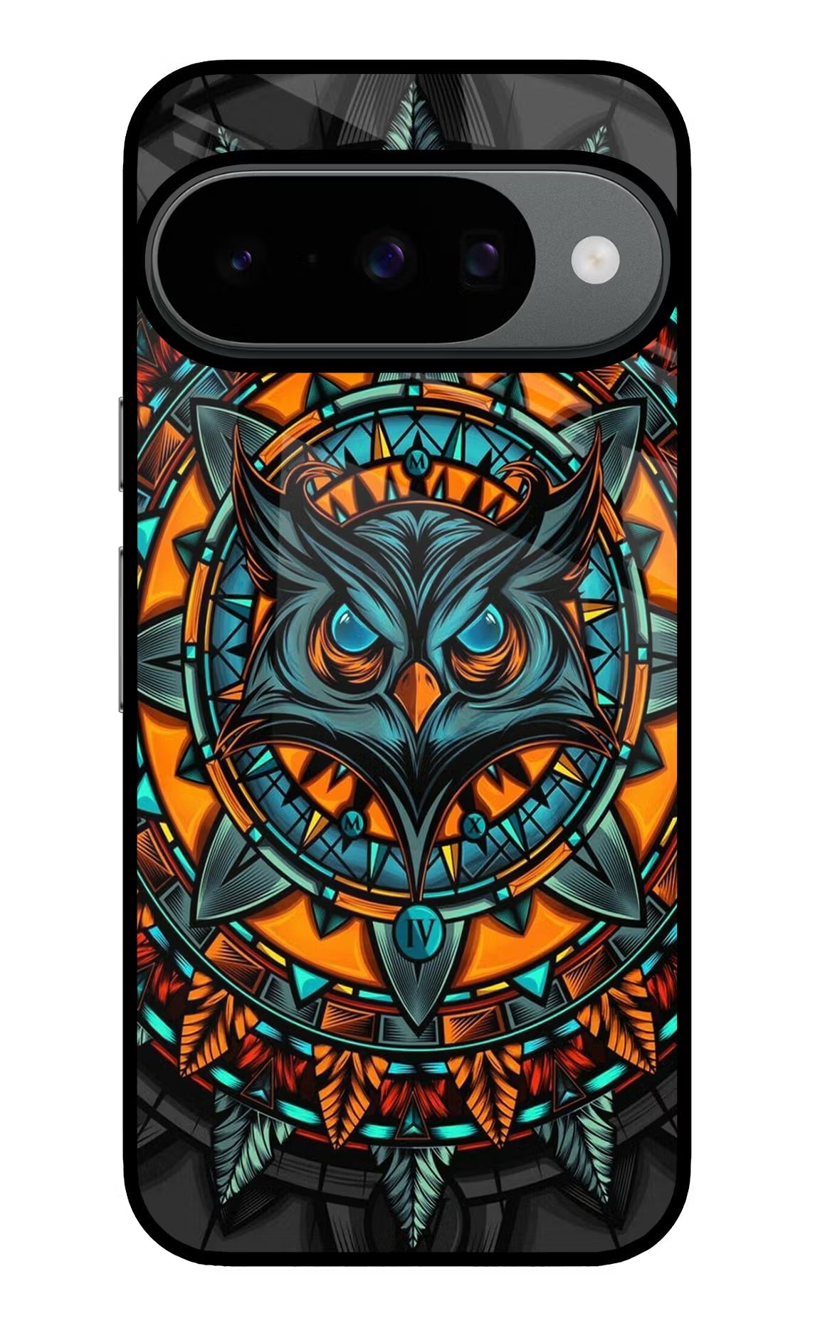 Angry Owl Art Google Pixel 10 Back Cover