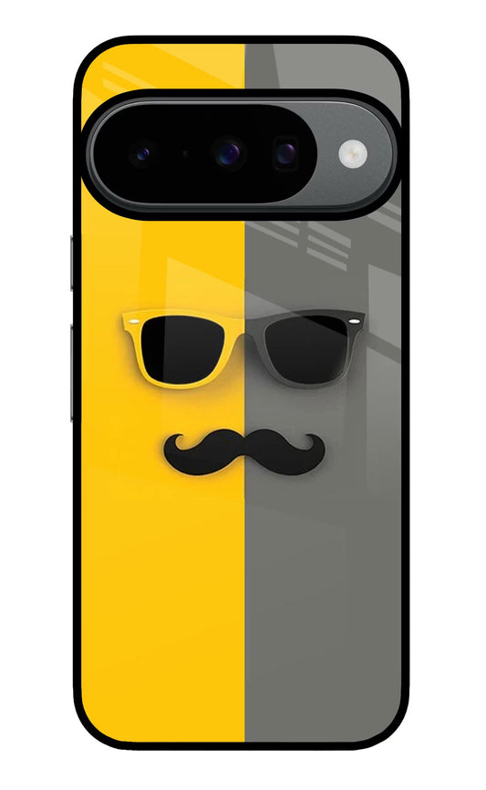 Sunglasses with Mustache Google Pixel 10 Back Cover