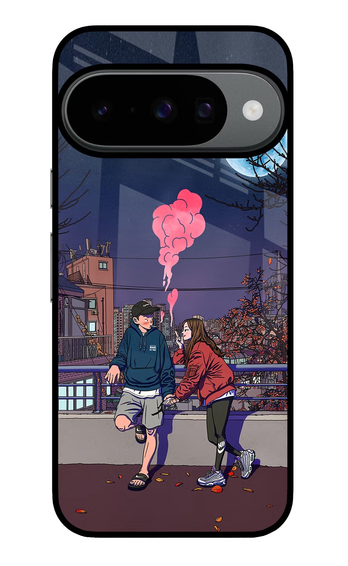 Chilling Couple Google Pixel 10 Back Cover