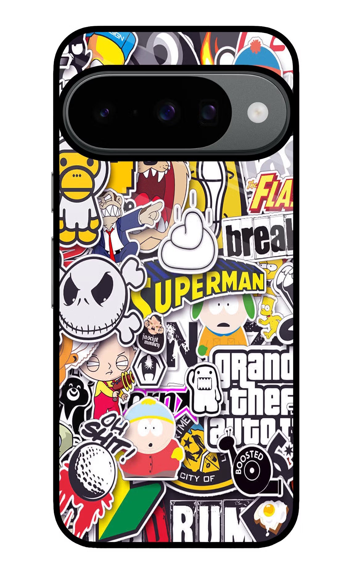 Sticker Bomb Google Pixel 10 Back Cover