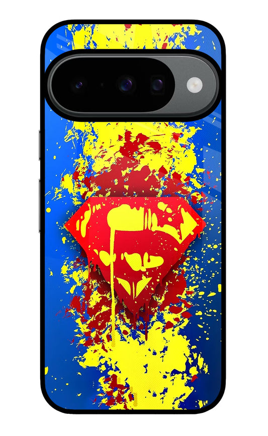 Superman logo Google Pixel 10 Back Cover