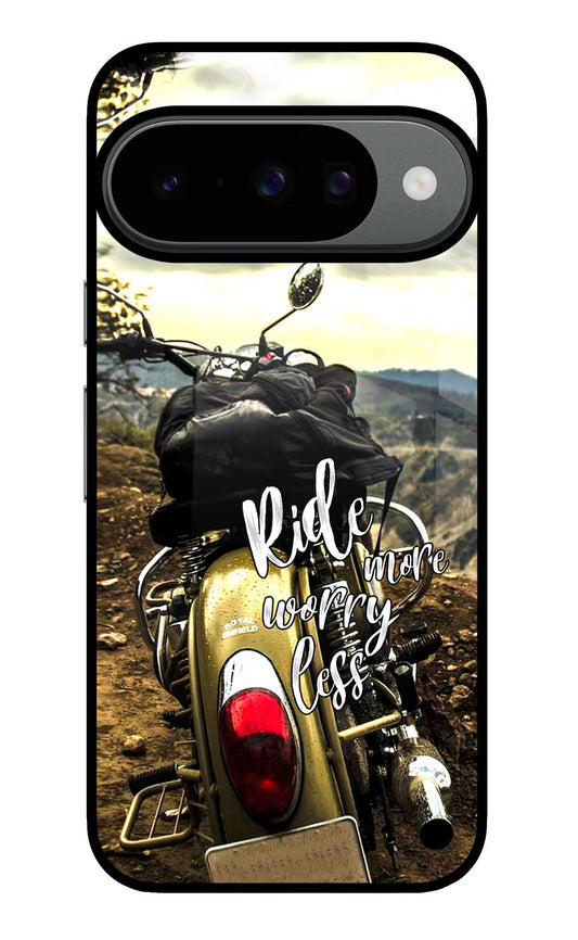 Ride More Worry Less Google Pixel 10 Back Cover