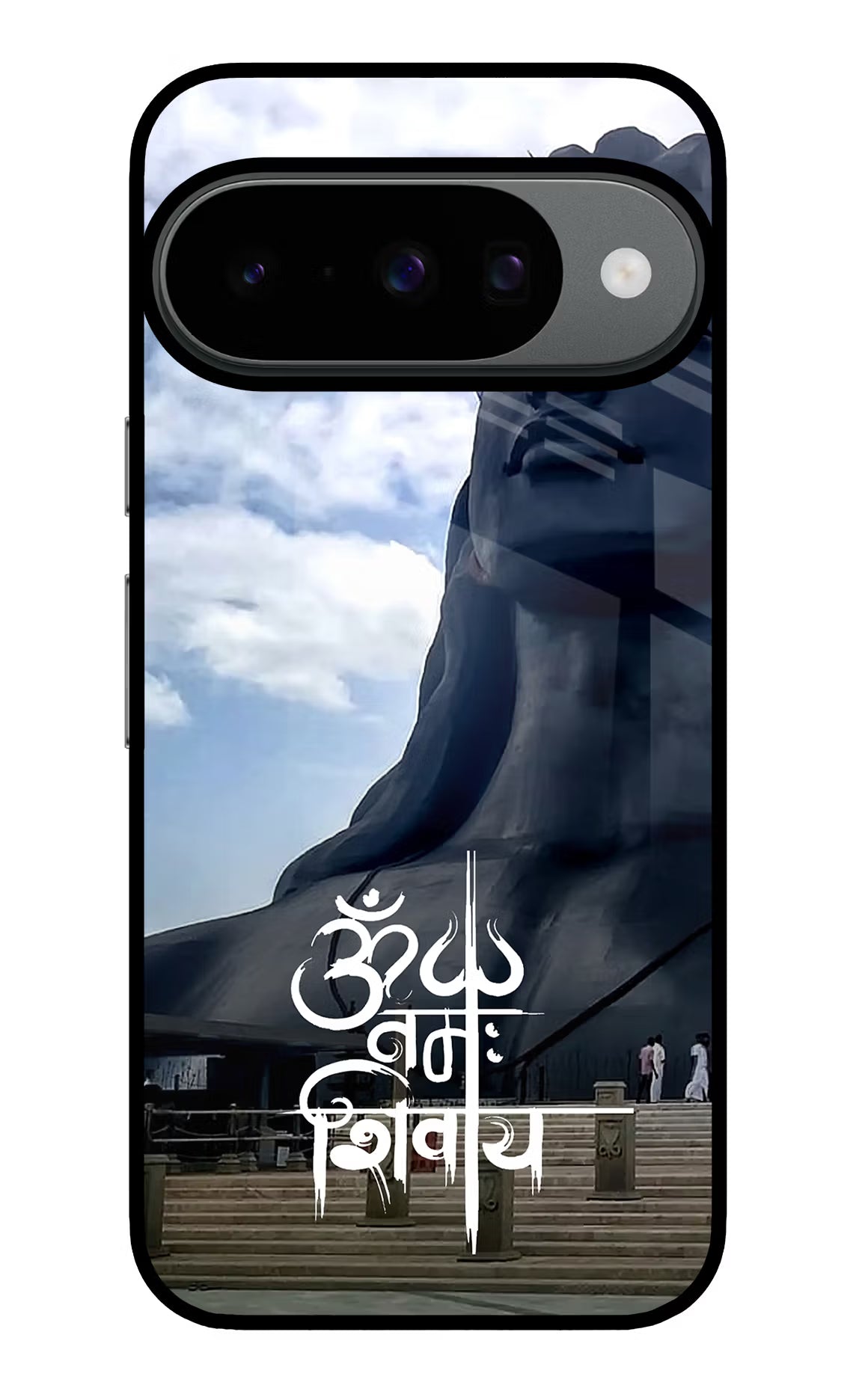 Om Namah Shivay Google Pixel 10 Glass Case
