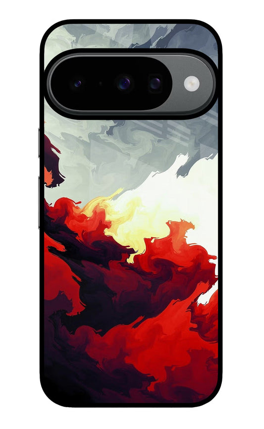 Fire Cloud Google Pixel 10 Back Cover