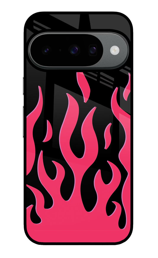 Fire Flames Google Pixel 10 Back Cover