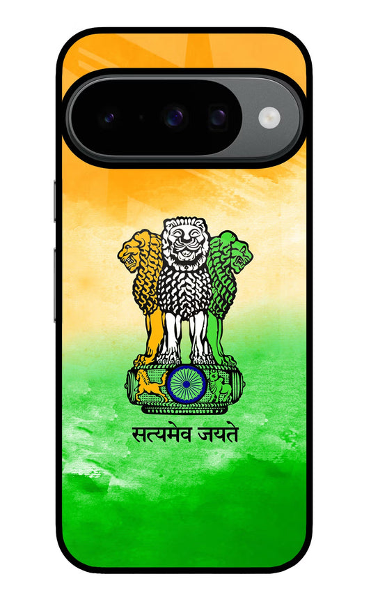 Satyamev Jayate Flag Google Pixel 10 Glass Case