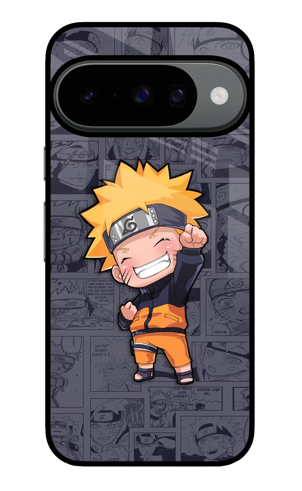 Chota Naruto Google Pixel 10 Glass Case
