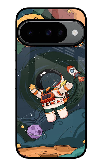 Cartoon Astronaut Google Pixel 10 Back Cover