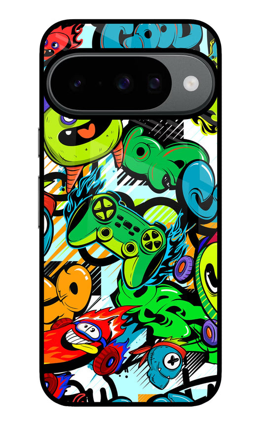 Game Doodle Google Pixel 10 Back Cover