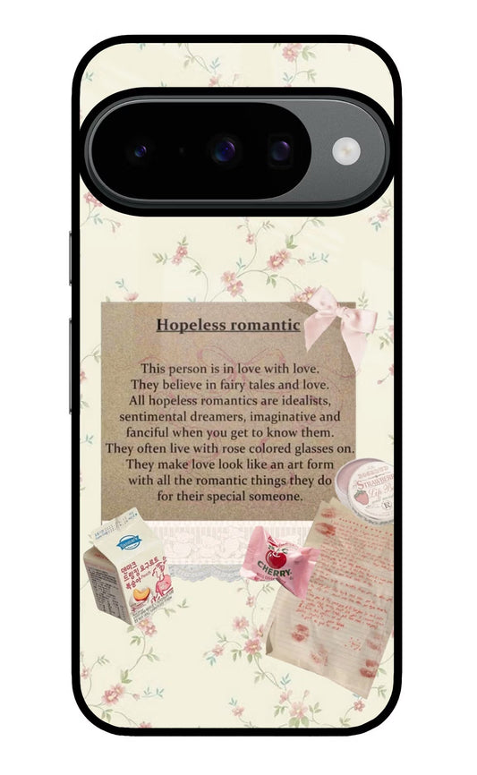 Hopeless Romantic Google Pixel 10 Back Cover