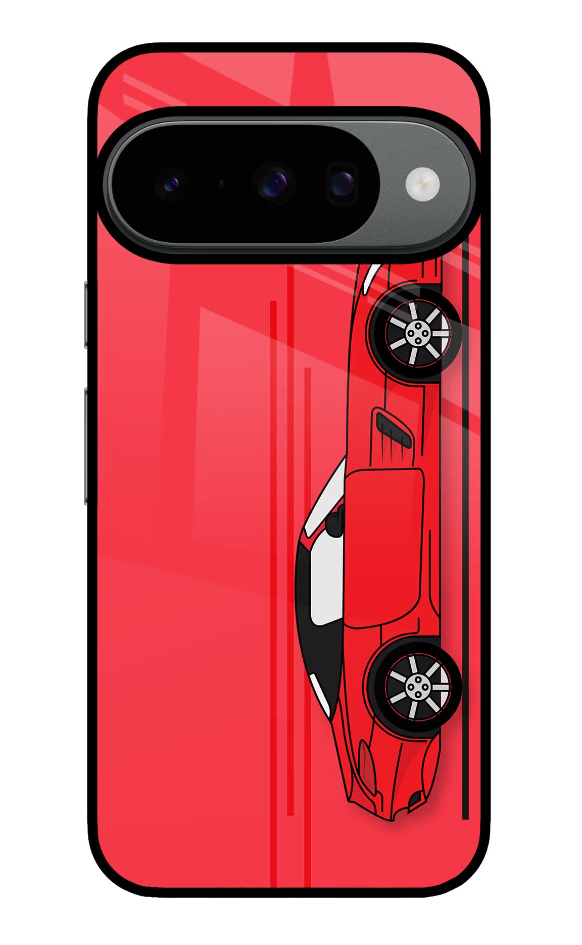 Red Velocity Google Pixel 10 Back Cover