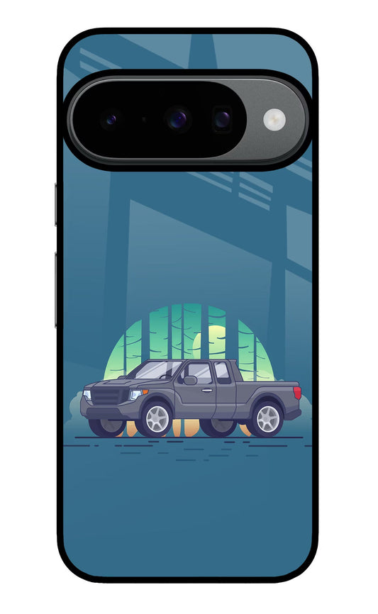 Retro Garage Vibe Google Pixel 10 Glass Case