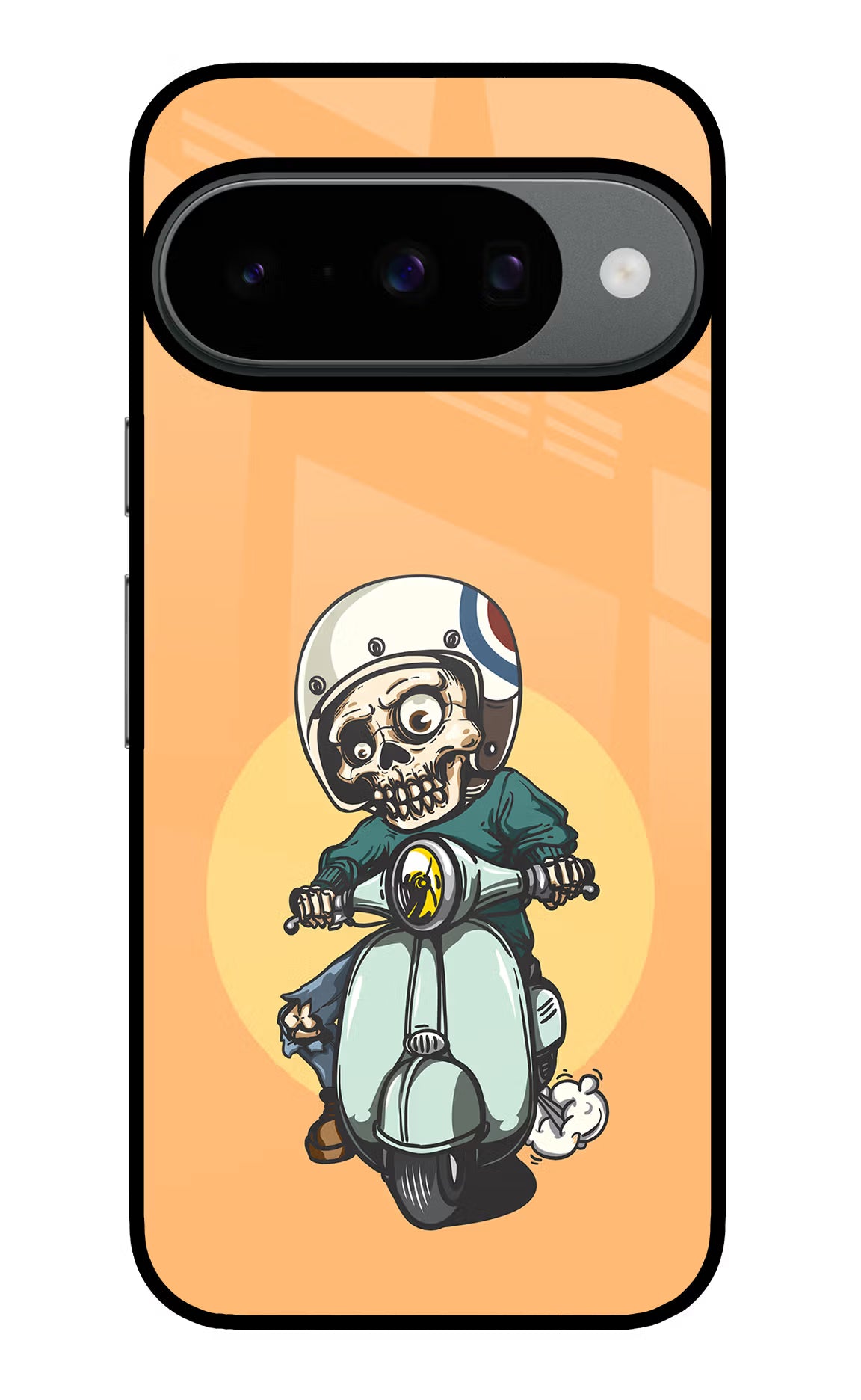 Undead Biker Google Pixel 10 Glass Case