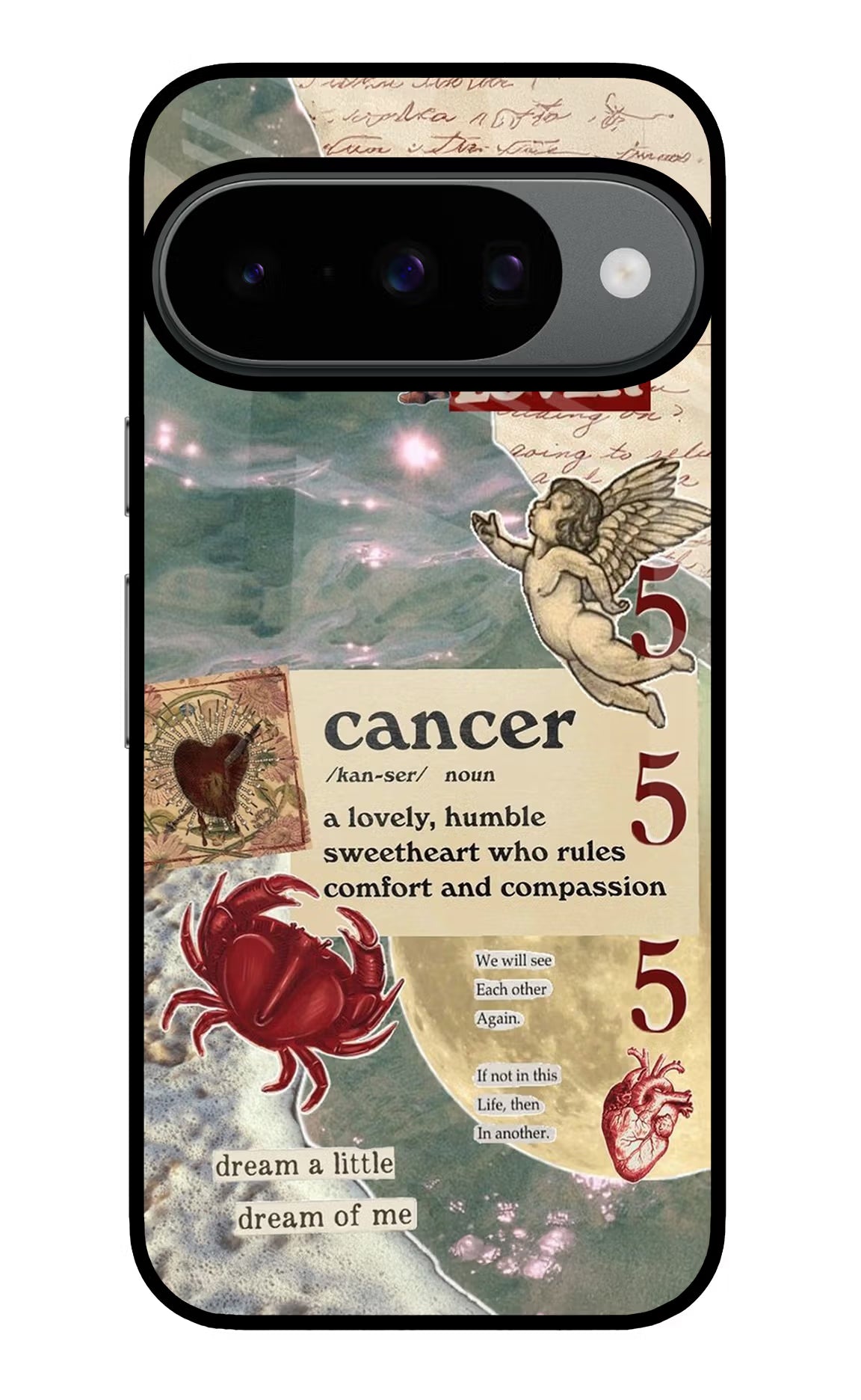 Cancer Zodiac Google Pixel 10 Glass Case