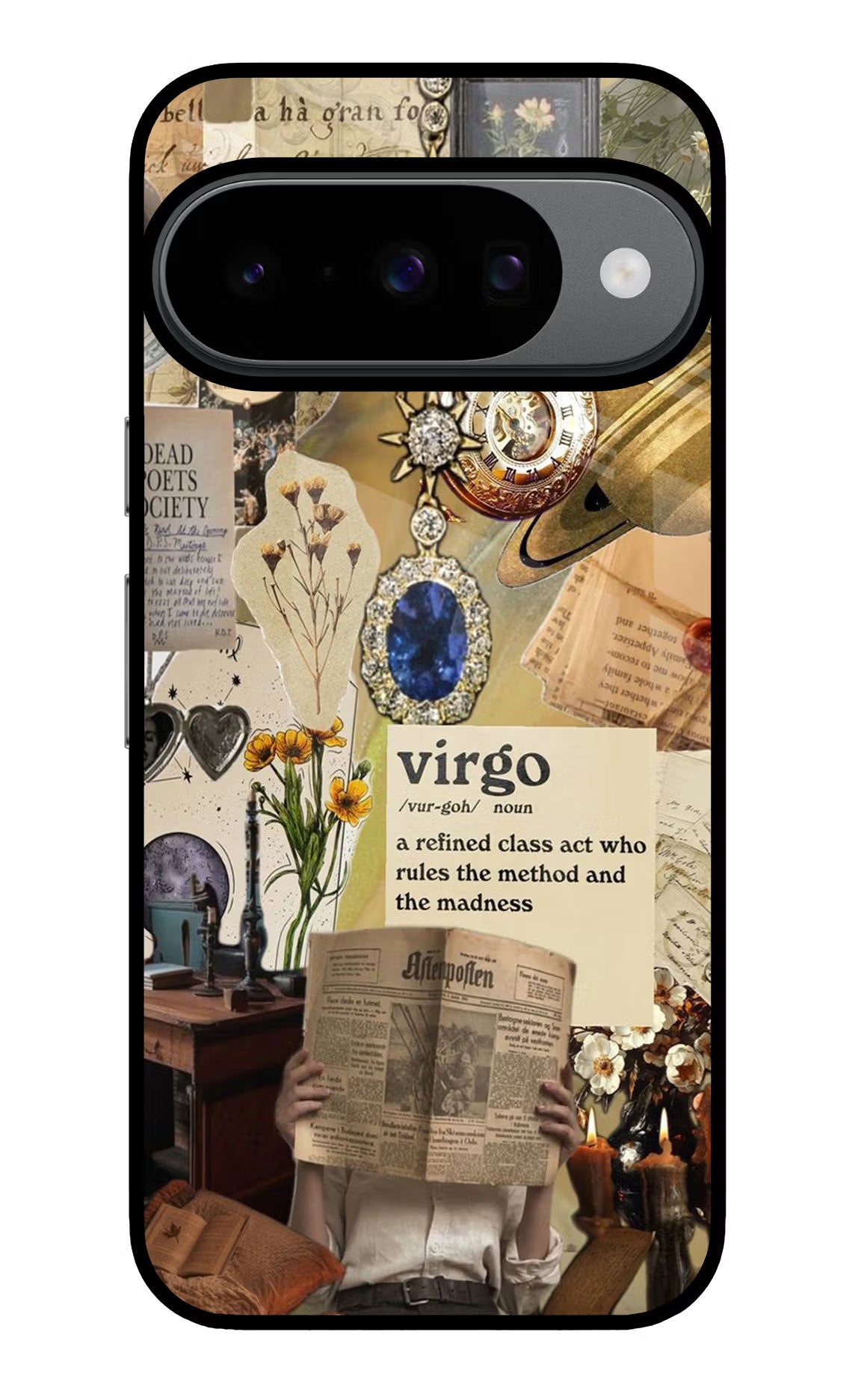 Virgo Zodiac Google Pixel 10 Back Cover