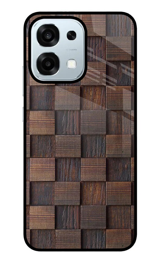 Wooden Cube Design Oppo F31 5G Back Cover
