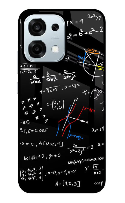 Mathematics Formula Oppo F31 5G Back Cover