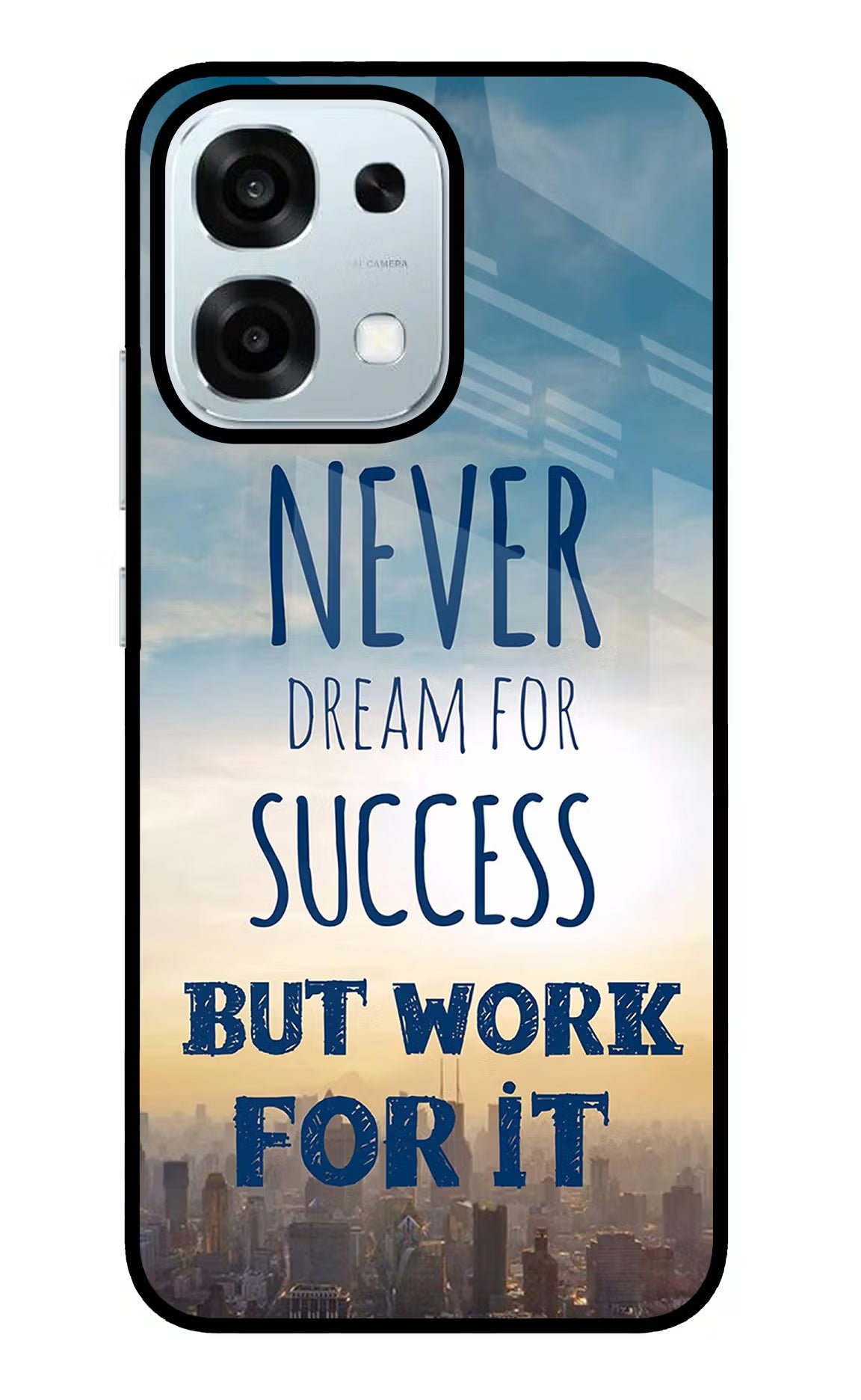 Never Dream For Success But Work For It Oppo F31 5G Back Cover