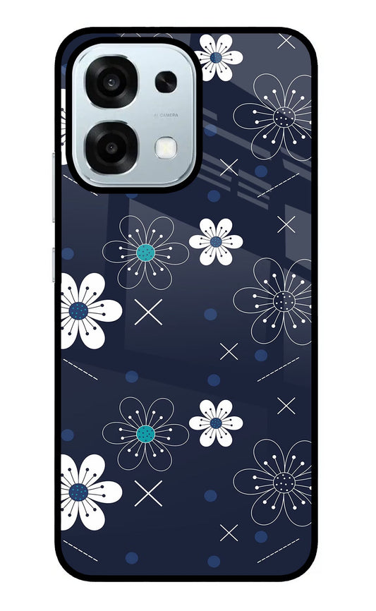 Flowers Oppo F31 5G Glass Case