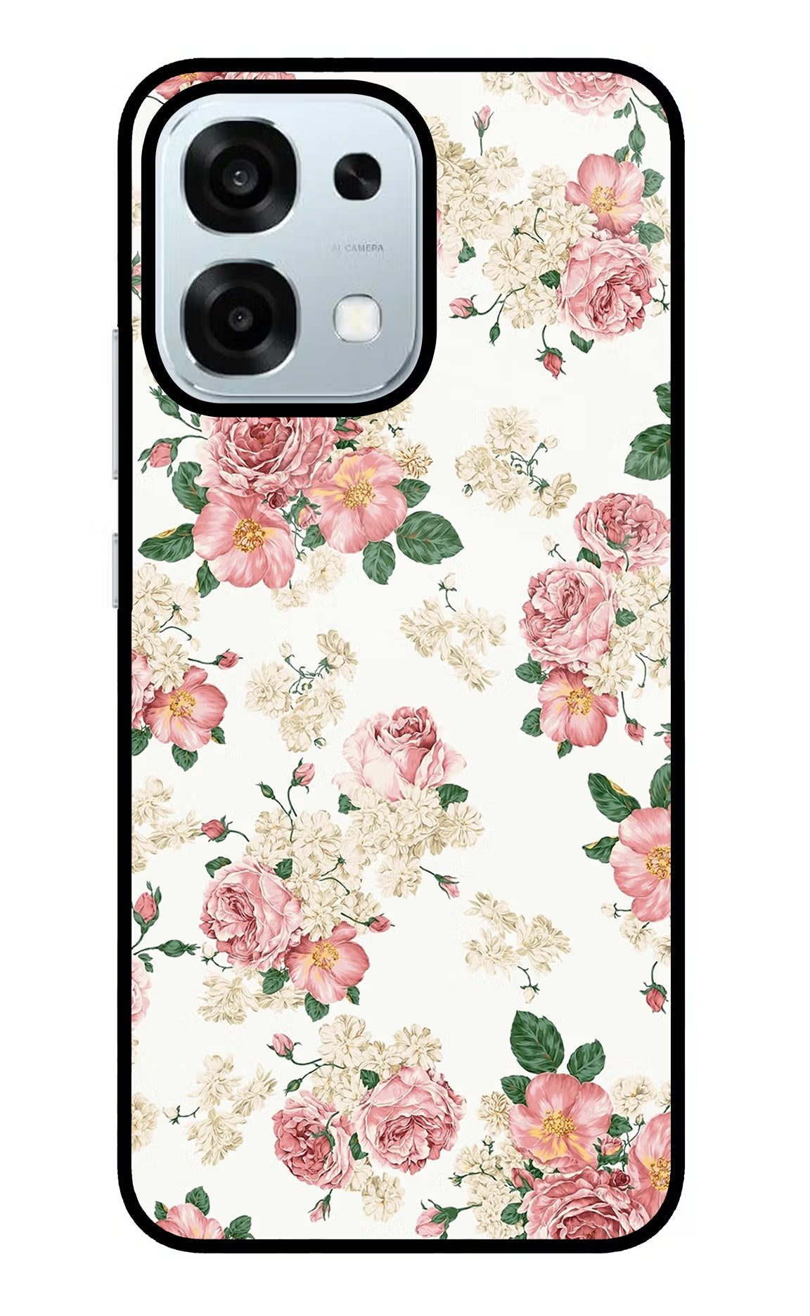 Flowers Oppo F31 5G Glass Case