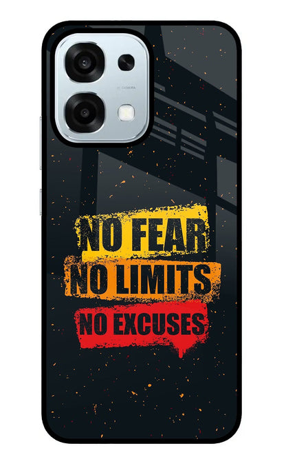 No Fear No Limits No Excuse Oppo F31 5G Back Cover