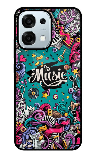 Music Graffiti Oppo F31 5G Back Cover
