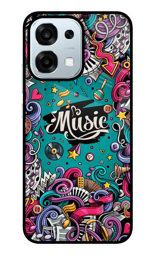 Music Graffiti Oppo F31 5G Back Cover