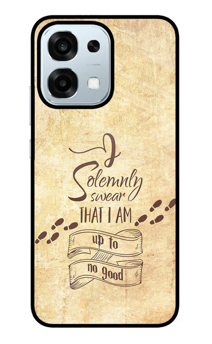 I Solemnly swear that i up to no good Oppo F31 5G Back Cover