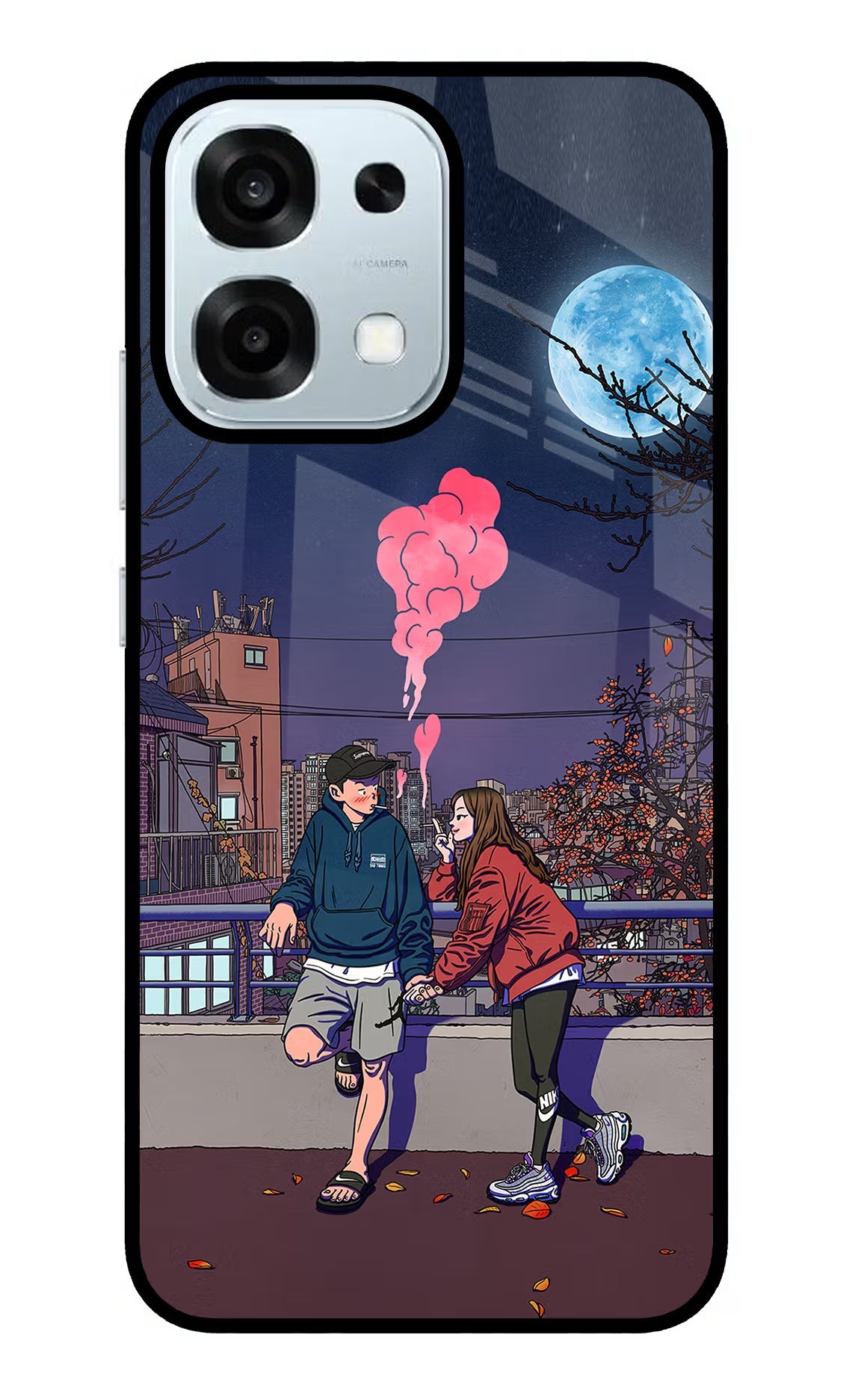 Chilling Couple Oppo F31 5G Back Cover