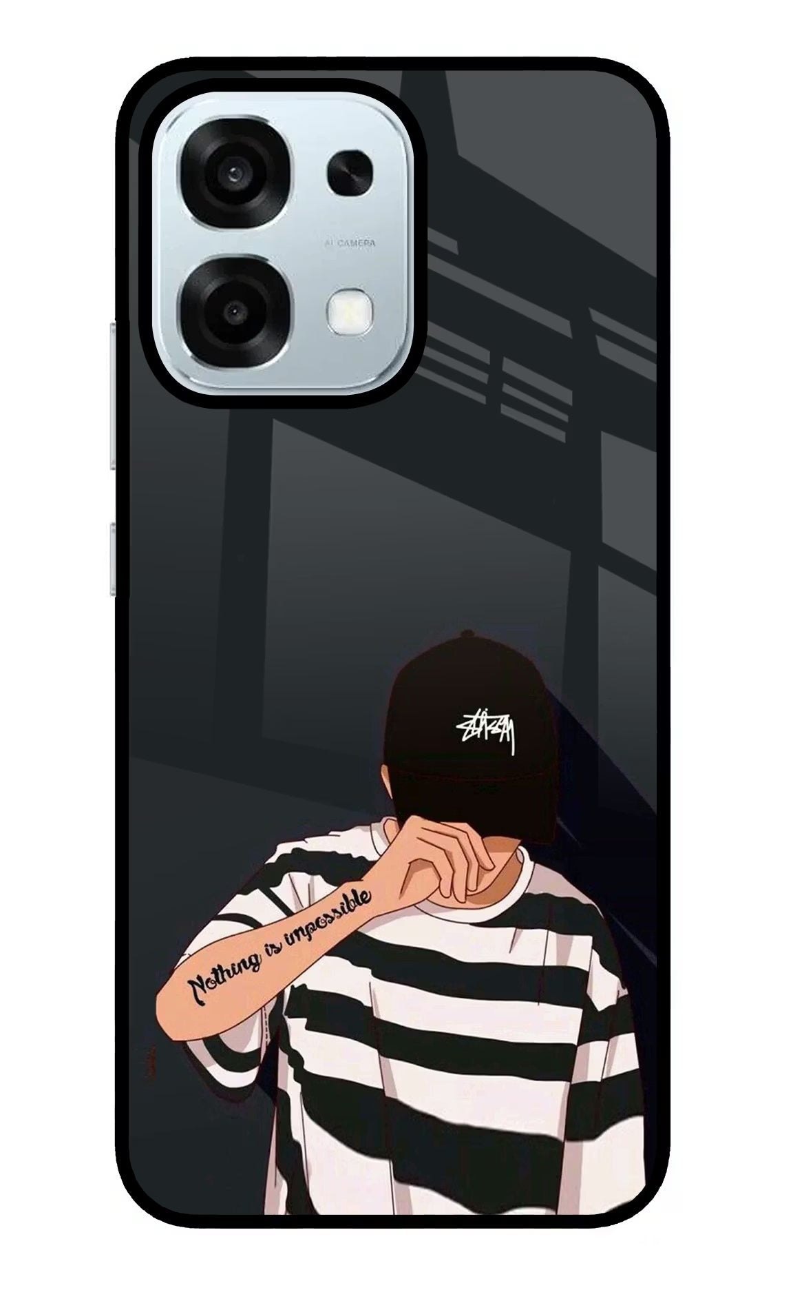 Aesthetic Boy Oppo F31 5G Back Cover