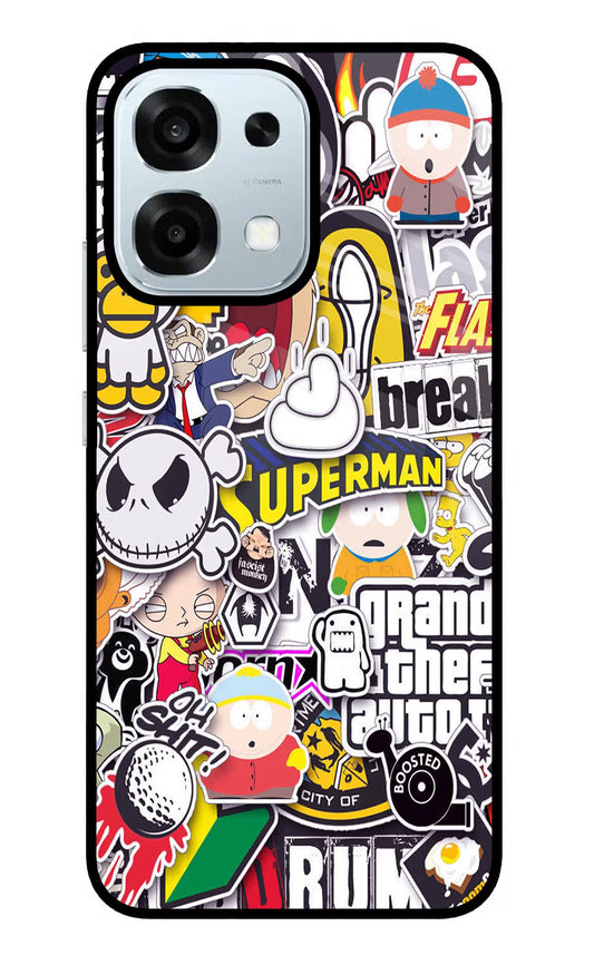 Sticker Bomb Oppo F31 5G Back Cover