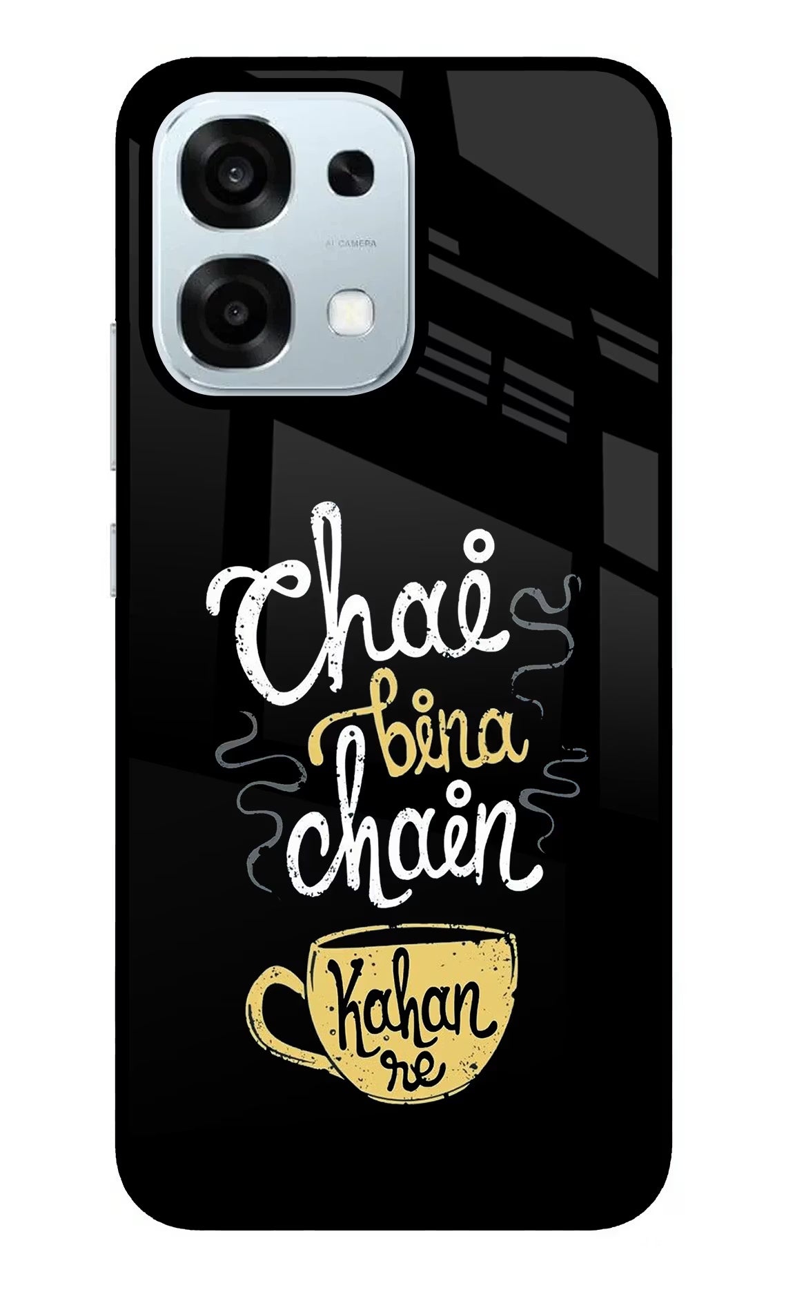 Chai Bina Chain Kaha Re Oppo F31 5G Back Cover