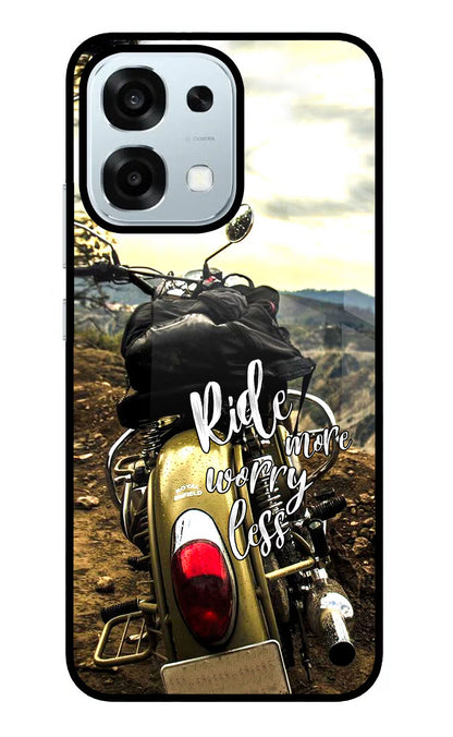 Ride More Worry Less Oppo F31 5G Back Cover