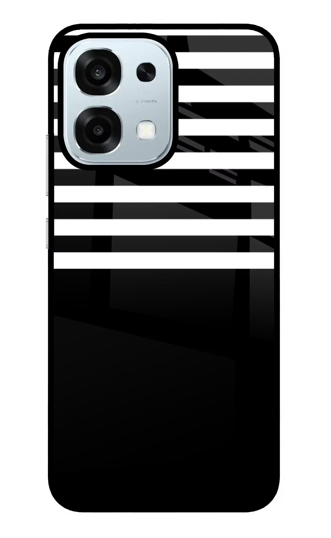 Black and White Print Oppo F31 5G Back Cover