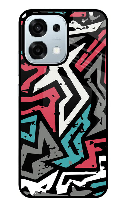 Geometric Graffiti Oppo F31 5G Back Cover