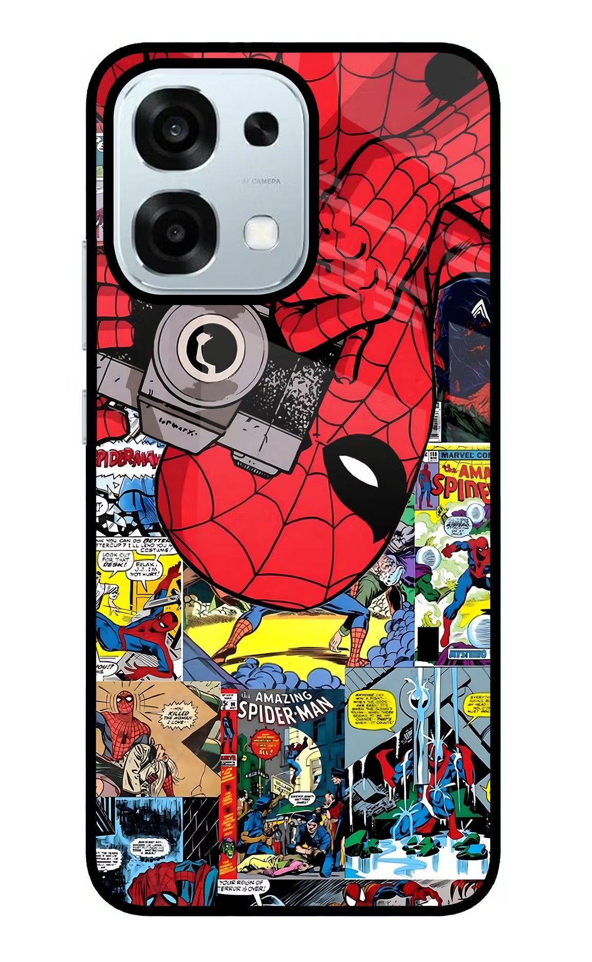 Spider Man Oppo F31 5G Glass Case