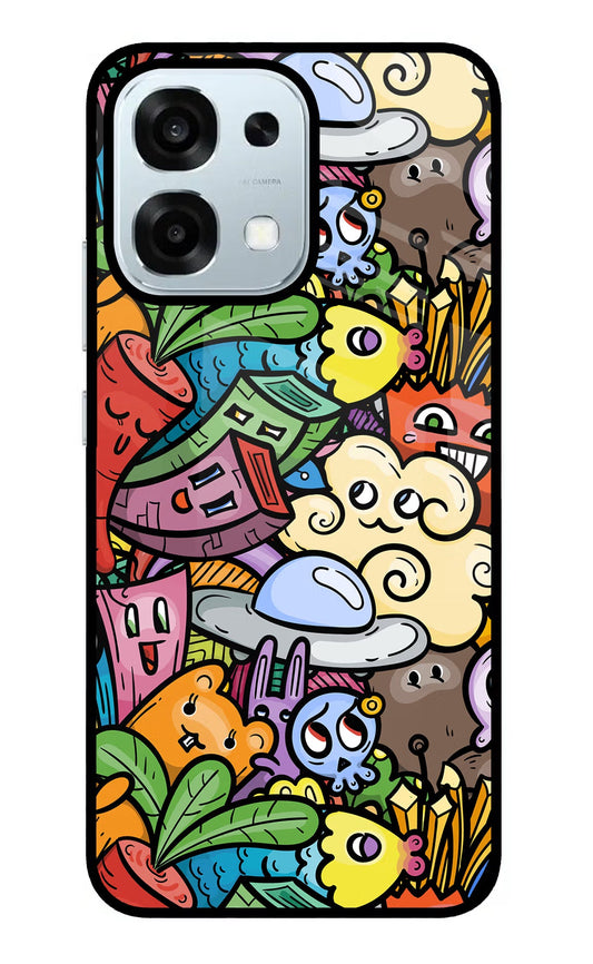 Veggie Doodle Oppo F31 5G Back Cover