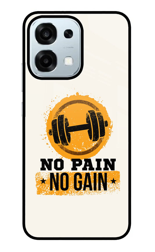 No Pain No Gain Oppo F31 5G Back Cover