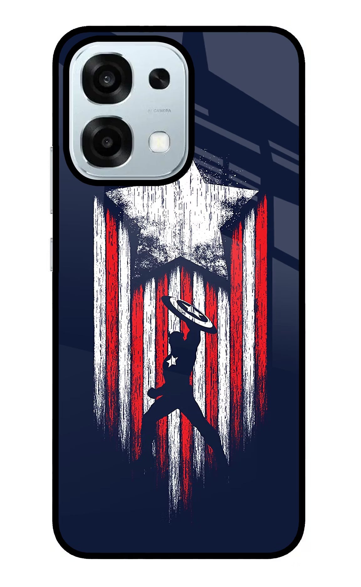 Captain America Marvel Art Oppo F31 5G Back Cover