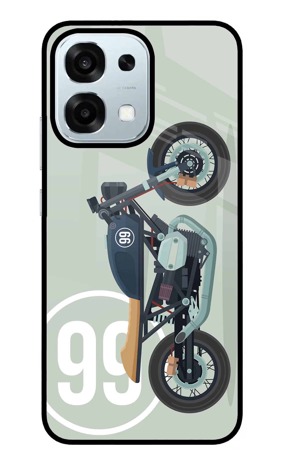 Classic Cafe Racer 99 Oppo F31 5G Back Cover