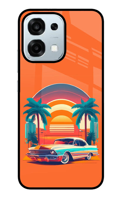 Palm Drive 80s Oppo F31 5G Back Cover