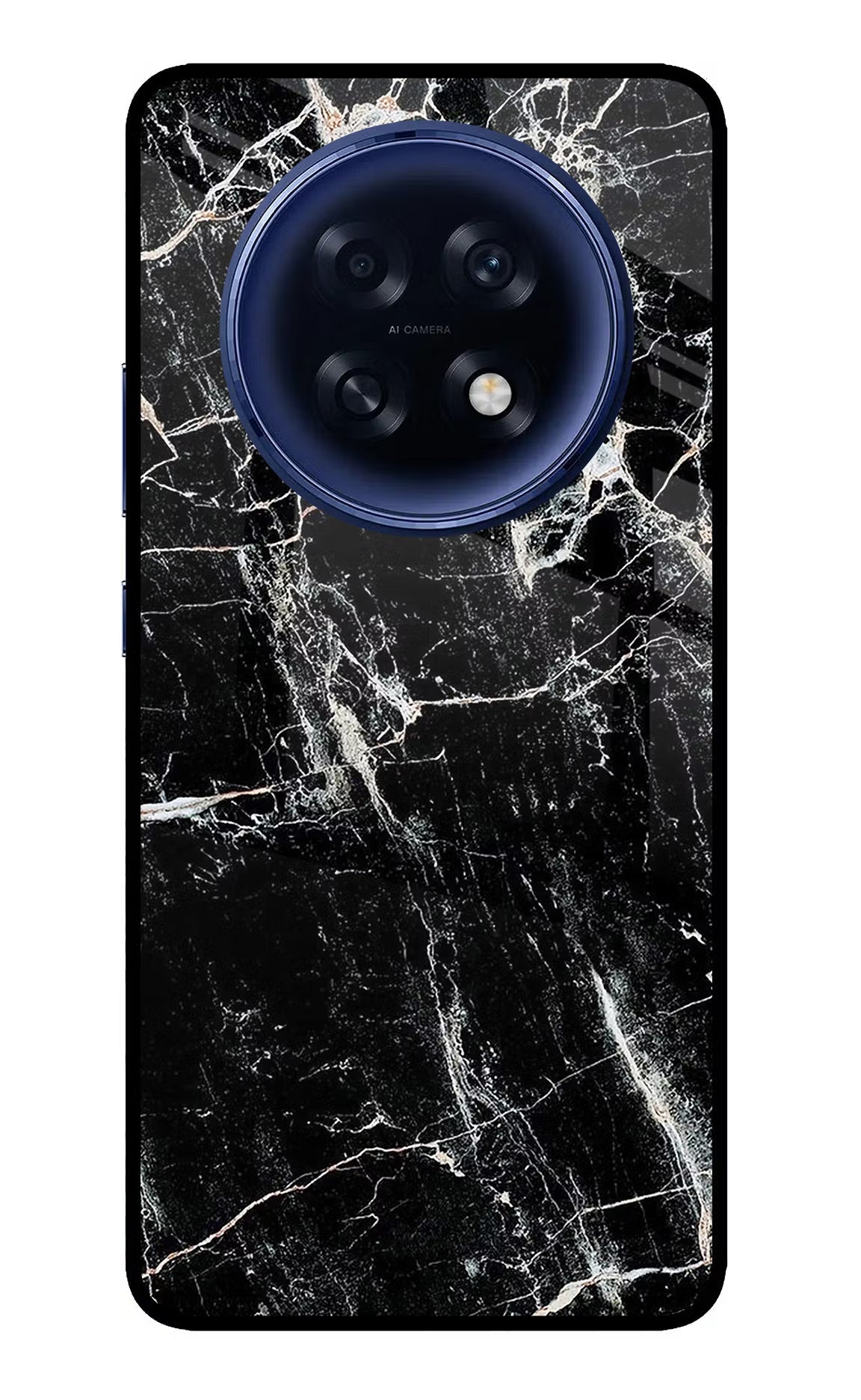 Black Marble Texture Oppo F31 Pro Plus 5G Back Cover