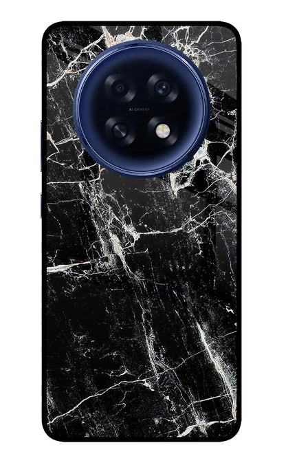 Black Marble Texture Oppo F31 Pro Plus 5G Back Cover