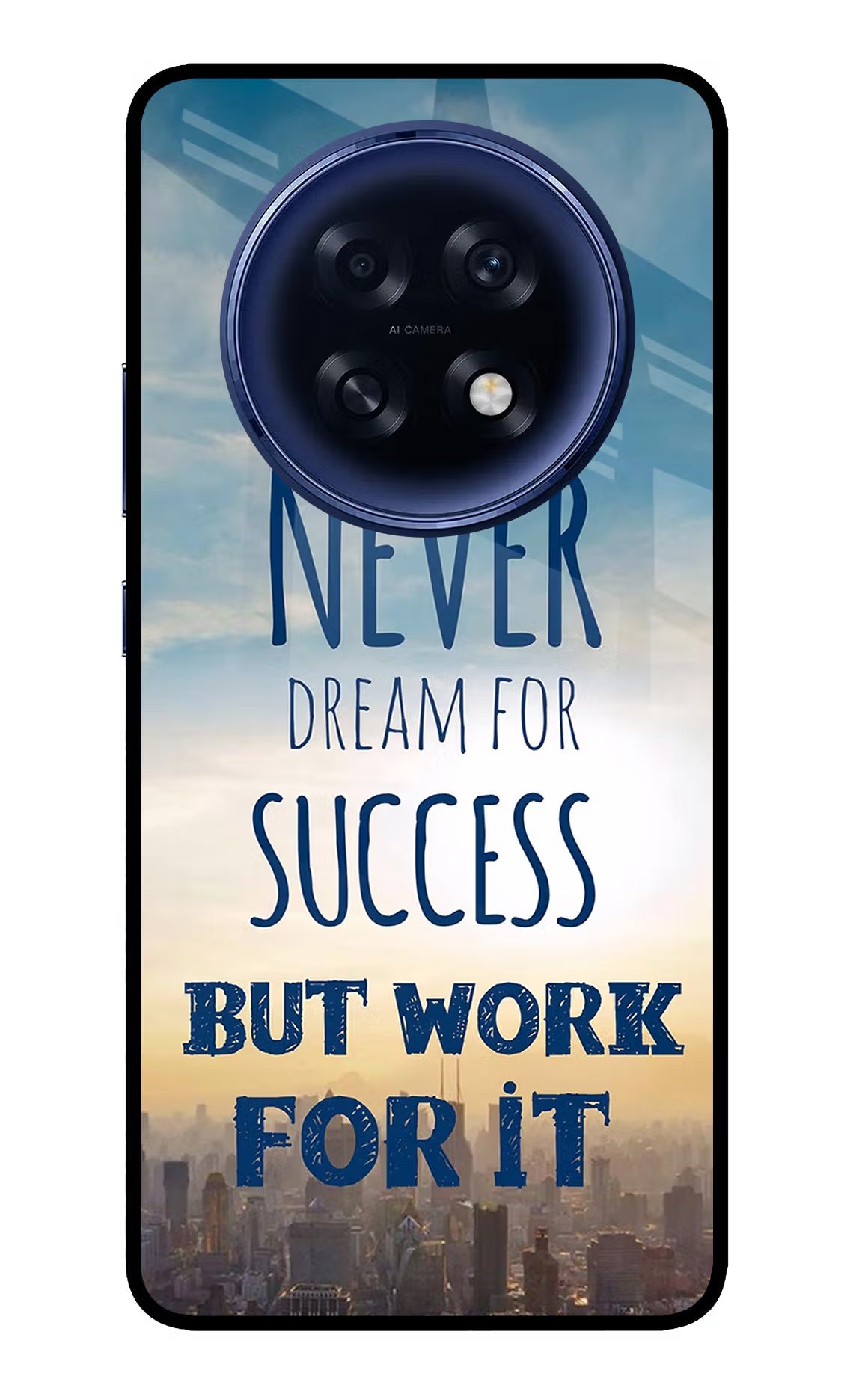 Never Dream For Success But Work For It Oppo F31 Pro Plus 5G Back Cover