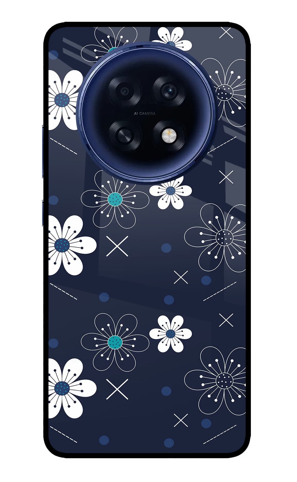 Flowers Oppo F31 Pro Plus 5G Back Cover