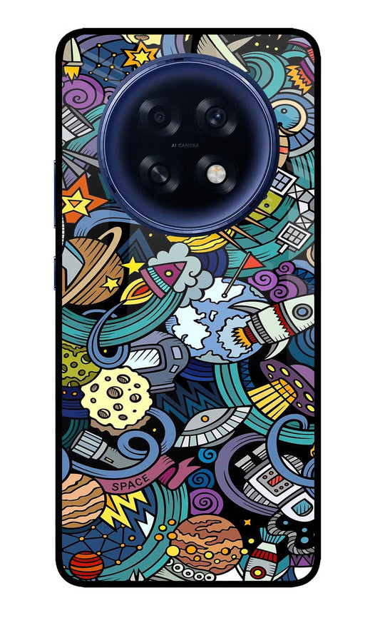 Space Abstract Oppo F31 Pro Plus 5G Glass Case