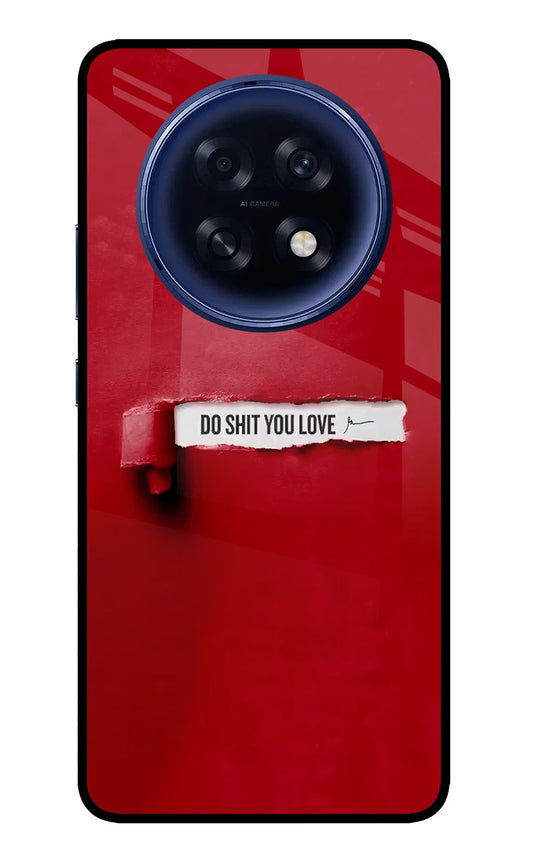 Do Shit You Love Oppo F31 Pro Plus 5G Glass Case